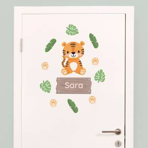 Door stickers - name decals - name stickers for your kids wall