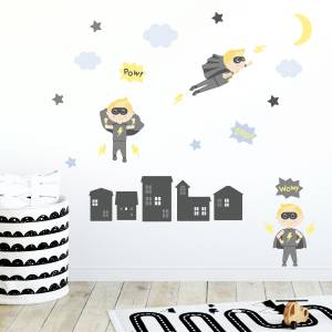 Wall decals - superkids