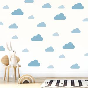 Wall decals - clouds