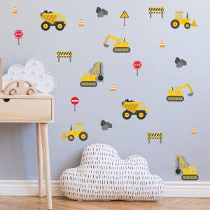 Wall decals - heavy duty vehicles