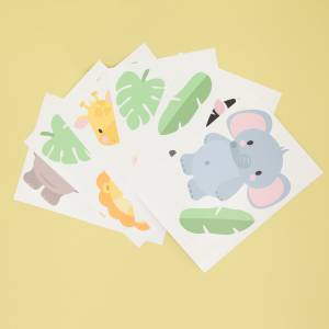 Wall decals - exotic animals