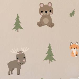 Wall decals - forest animals and trees