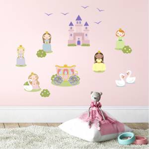 Wall decals - princesses