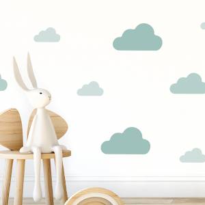 Wall decals - clouds