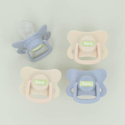 Mini name labels for your tiny items such as pacifiers and pencils