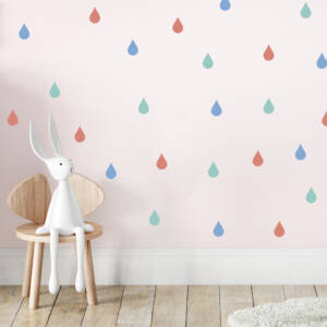 Wall decals drops - raindrop wall stickers