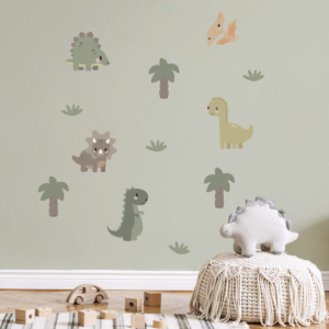 Wall Decorations with Dinosaurs