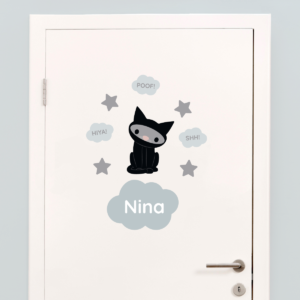 Door Stickers ninja