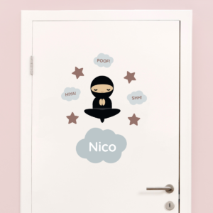 Door Stickers ninja
