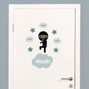Door Stickers ninja