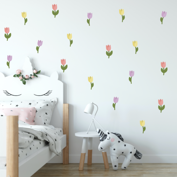 wallstickers tulips