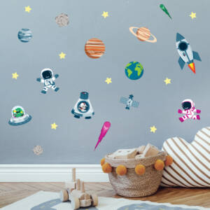 Wall decals - wall stickers space