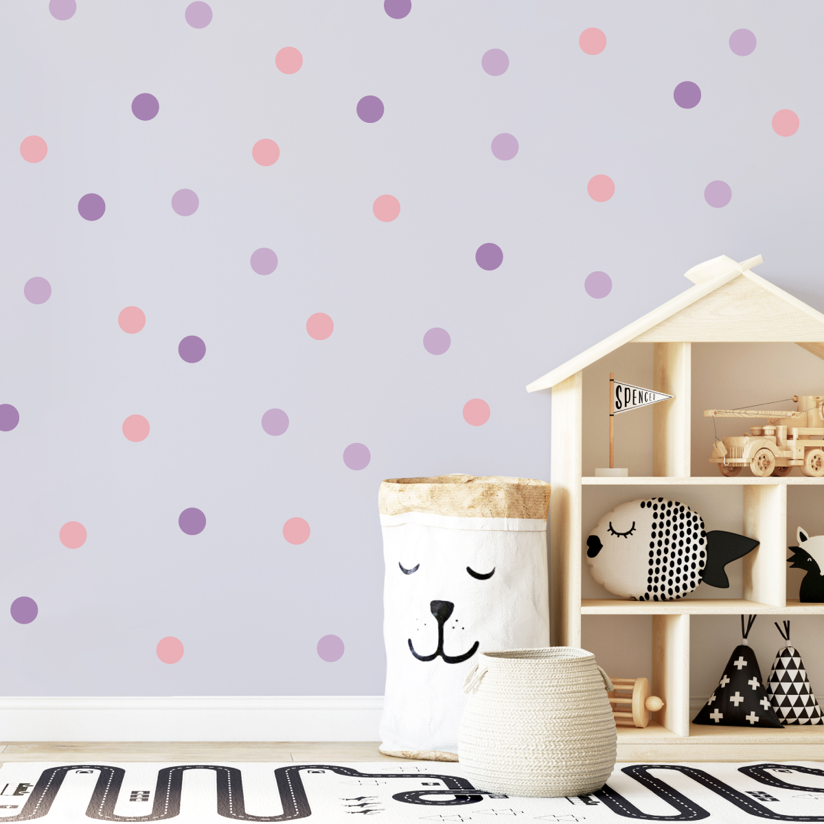 Wall Decals Dots Adorable Wall stickers Brighten your nursery