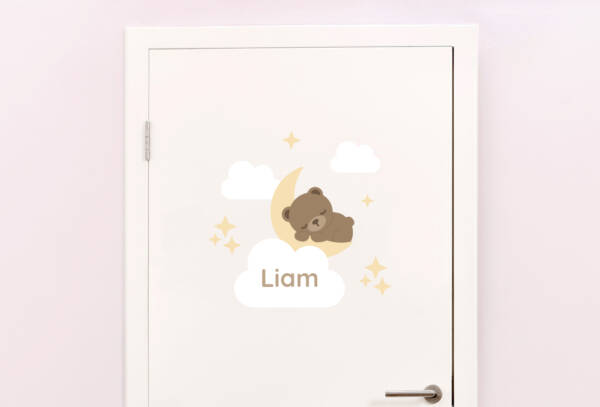 door stickers teddy