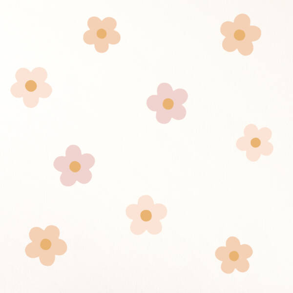 Daisy Boho Wall Decals