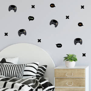 Gaming Controllers Wall Decals