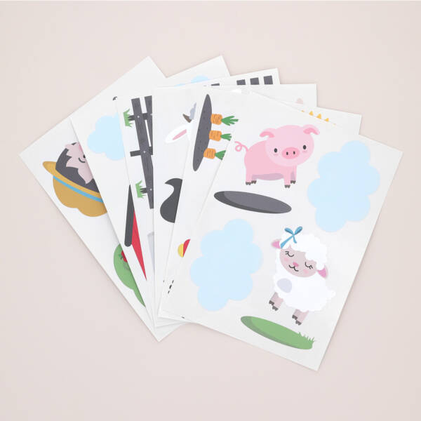 Wall decals - farm life