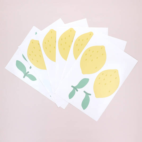 lemon wallstickers