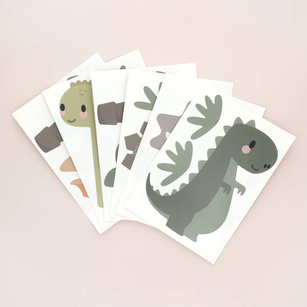 Dinosaur wall decor and decals