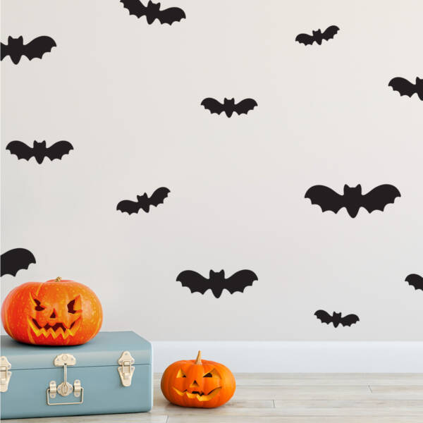 wallstickers bats halloween