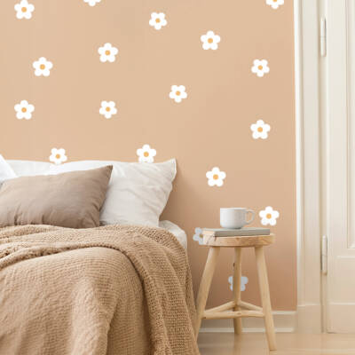 Flower White Wall Decals