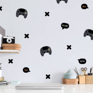 Gaming Controllers Wall Decals