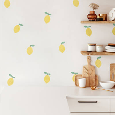 lemon wallstickers