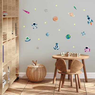 Wall decals - wall stickers space