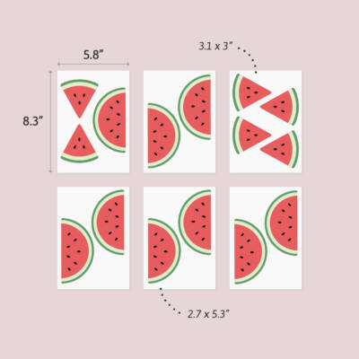 Wall Decal Watermelon