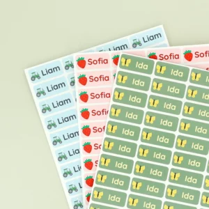 Name Labels for Clothes and Gear