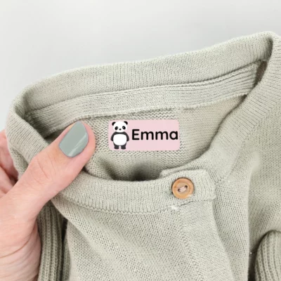 Iron On Name Labels for clothes and clothing