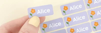 Iron On Name Labels for clothes and clothing