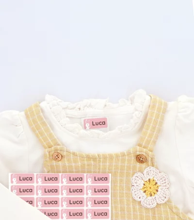 Personalized Sticker Name Labels for Clothing, Shoes and Gear