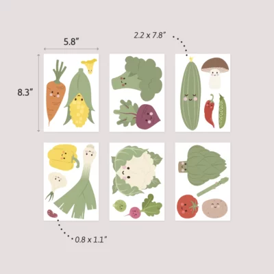 Vegetable Wall Decals