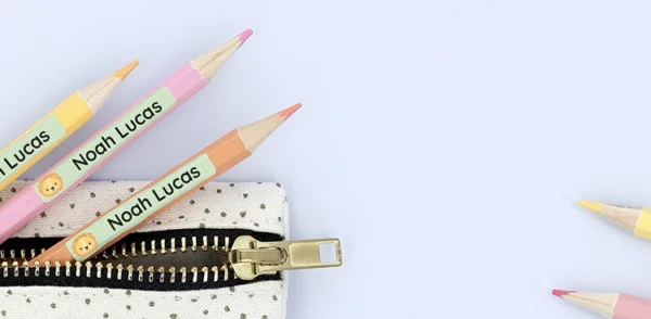 Pencil Name Labels – perfect for school & daycare